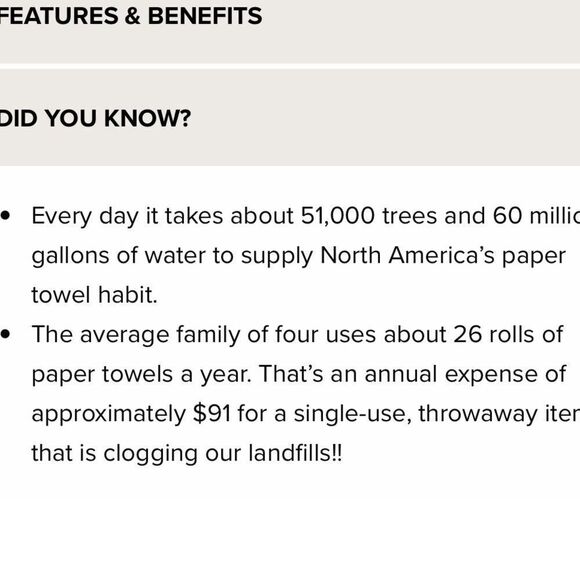 Norwex Counter Cloths Set of 3 Sea Mist with Mushroom NWT - Picture 6 of 11